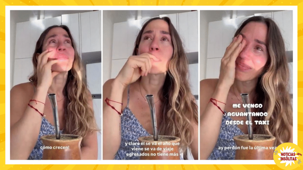 Jimena Barón se quebró al despedir a Momo en su último campamento