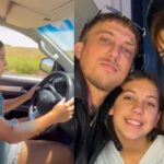 El Polaco quedó en shock tras el video de su hija manejando