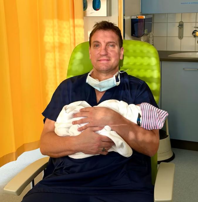 Maxi López presentó a Lando y celebró el nacimiento con un mensaje íntimo