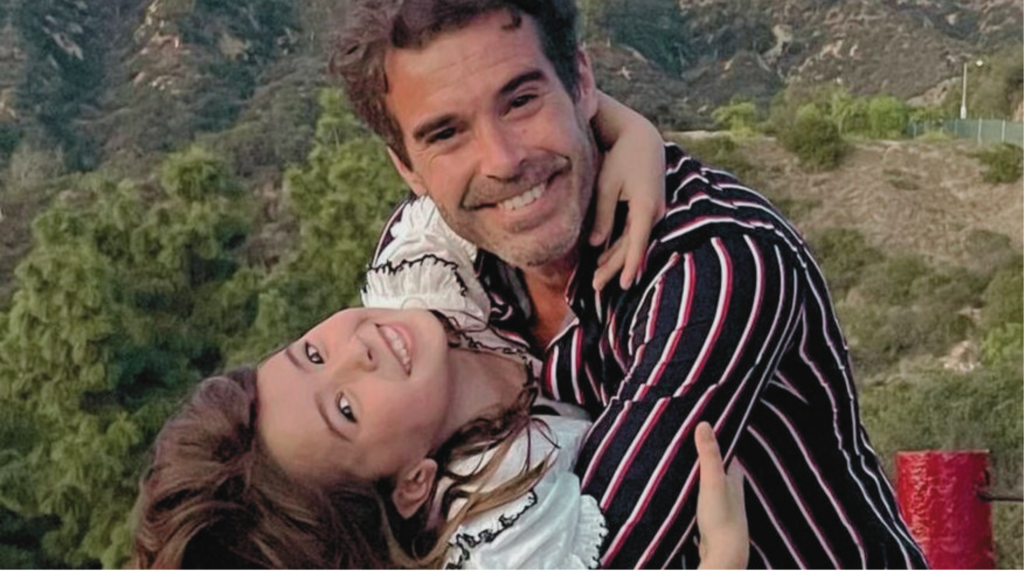 Nicolás Cabré y Rufina, risas, juegos y una complicidad que enterneció