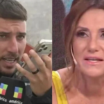 Fernanda Callejón y Martín Salwe, una llamada tensa en vivo