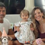 Fede Hoppe y Macarena Rinaldi celebraron el primer cumpleaños de Amanda en casa