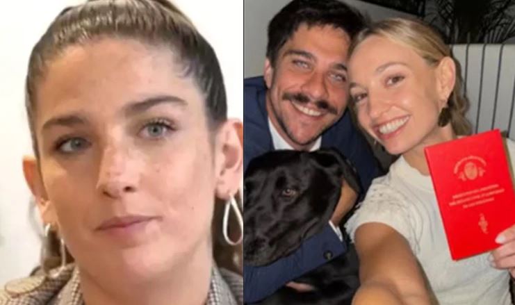 Juana Repetto habló del dolor de no estar en el casamiento de su hermano