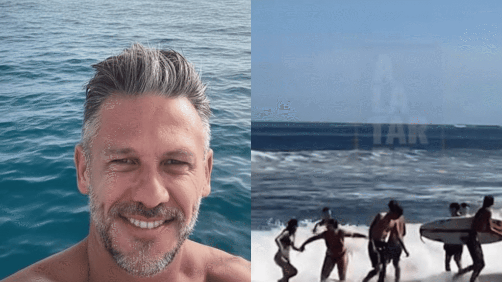 Martín Demichelis y el momento de tensión que vivió con sus hijos en el mar