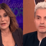 María Fernanda Callejón cruzó a Ángel de Brito en vivo