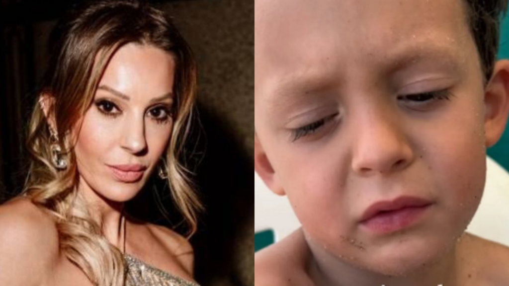 Noelia Marzol y una foto que inquietó: el susto que vivió con su hijo