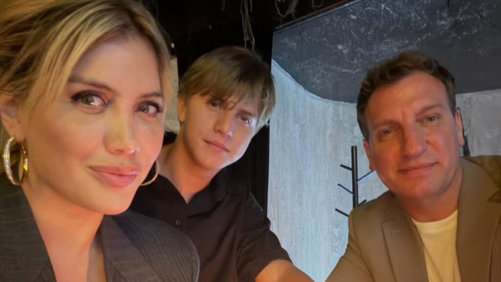 Valentino López se plantó a Wanda y Maxi