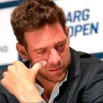 Juan Martín del Potro se desmayó en Miami y fue asistido en un hospital