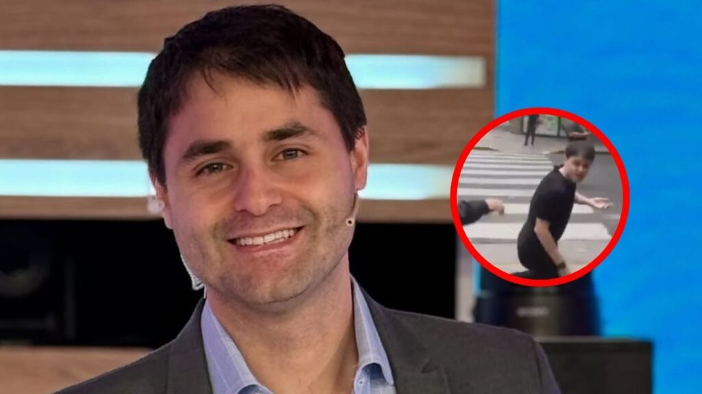 Un video mostró la agresión a Martín Candalaft y el periodista denunció el hecho