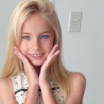 Matilda Salazar deslumbra en Mar del Plata con su vestido estilo Bridgerton