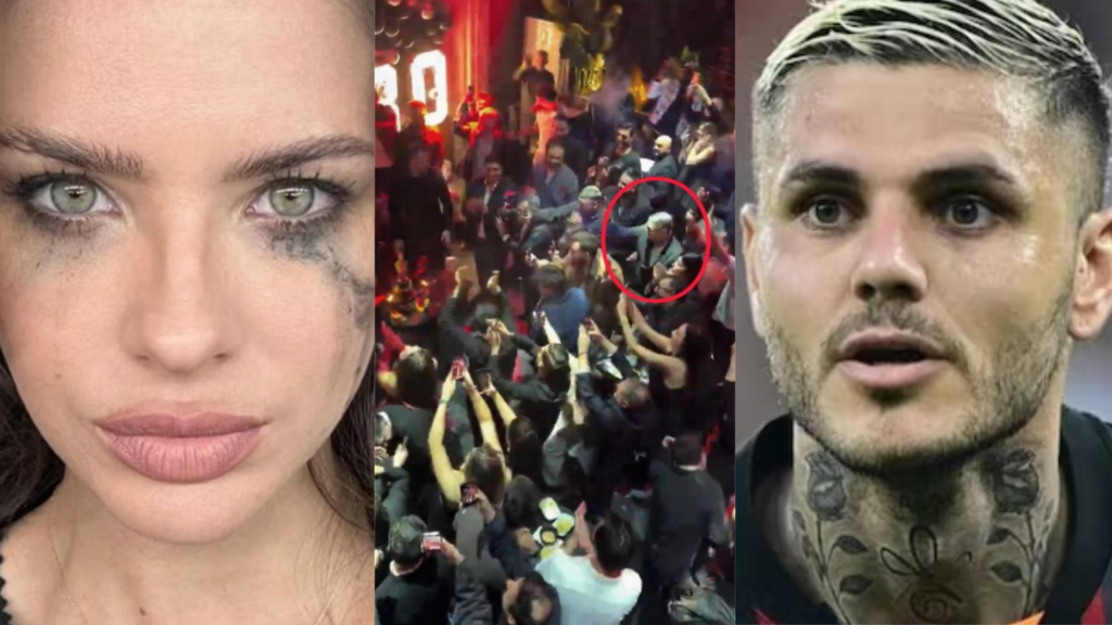 Un video mostró a Mauro Icardi con otra mujer en una fiesta en Turquía