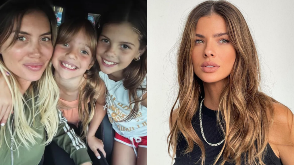 Wanda Nara dijo en TV que sus hijas no consideran familia a la China Suárez