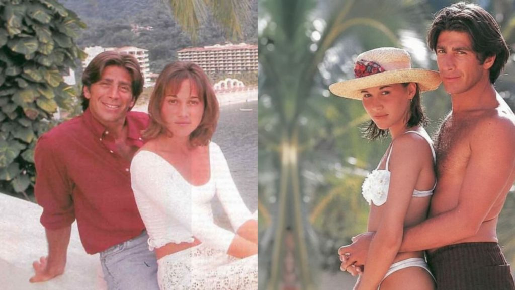 Nicolás Repetto y Verónica Lozano protagonizaron un romance que marcó los 90