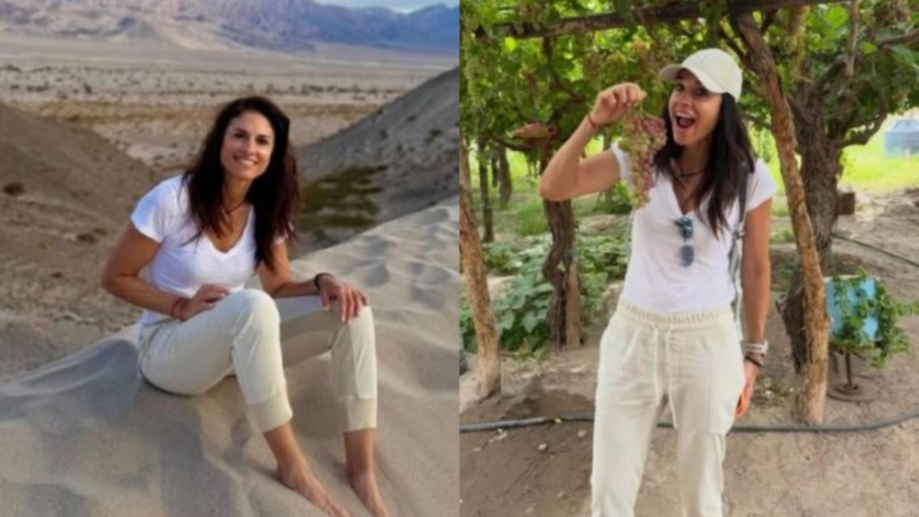 Gabriela Sabatini eligió un regreso distinto a la Argentina, lejos de su familia