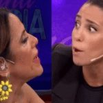 Cinthia Fernández se levantó y frenó a Callejón tras una frase sobre sus hijas en el programa de Moria Casán