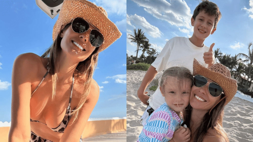 Pampita mostró sus vacaciones con sus hijos y un gesto generó debate entre sus seguidoras
