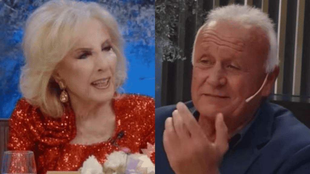 Mirtha Legrand frenó a Miguel Del Sel y le dijo “sos muy mujeriego” en vivo