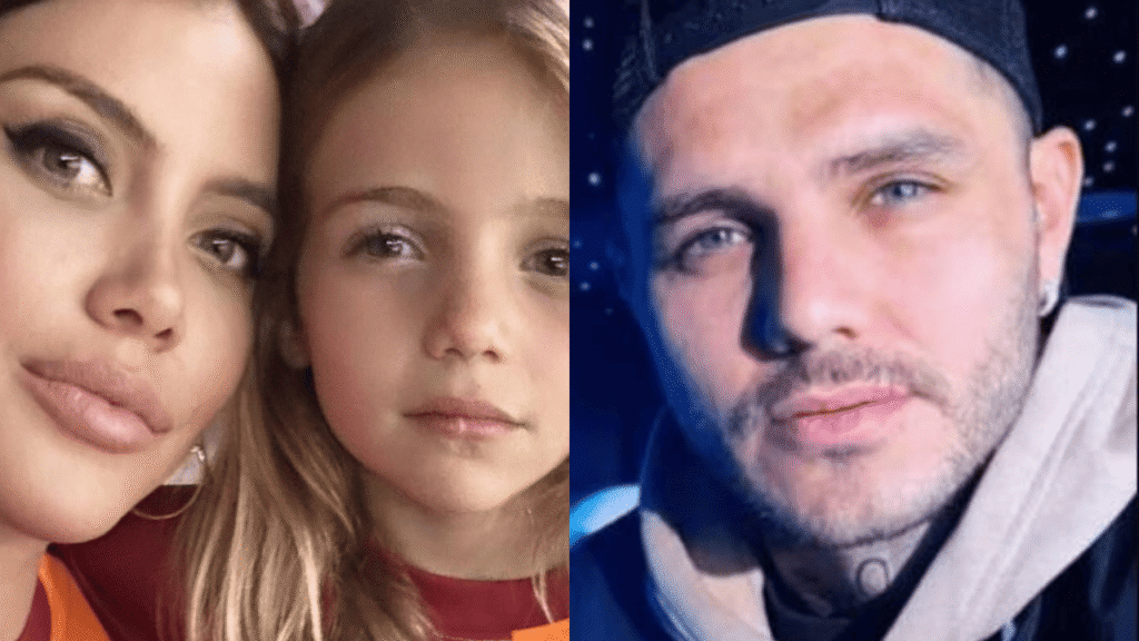 Isabella llamó llorando a Wanda Nara y reavivó el conflicto con Mauro Icardi por el cuidado de sus hijas