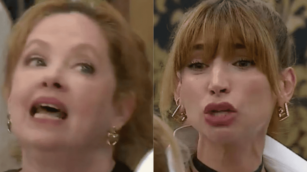 Andrea del Boca trató de “mantenida” a Solange tras perder el presupuesto de comida