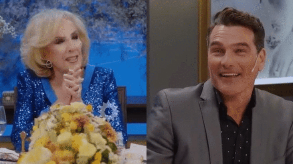 Mirtha Legrand apretó a Hernán Drago en eltrece y él le marcó un límite en vivo