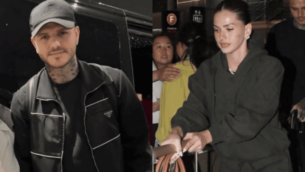 La China Suárez retó a Amancio a los gritos y Mauro Icardi hizo un gesto que ilusiona a River