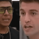 Brian Sarmiento y Manuel, el ex de Zoe Bogach, se empujaron y se gritaron en la cara Brian Sarmiento y Manuel, el ex de Zoe Bogach, se empujaron y se gritaron en la cara