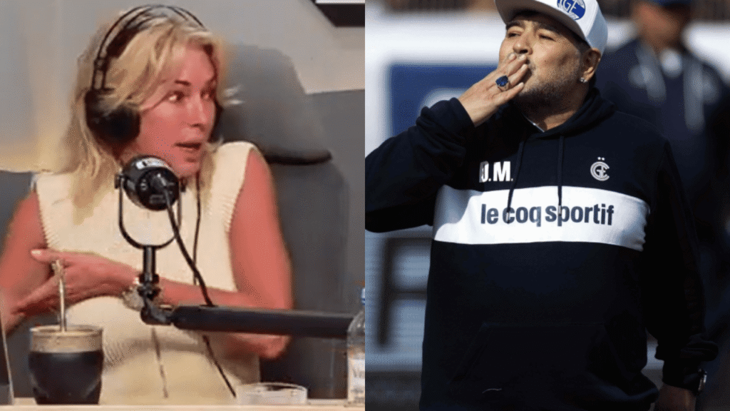 Yanina Latorre llamó “cocainómano” a Diego Maradona al defender a Lionel Messi por su foto con Trump