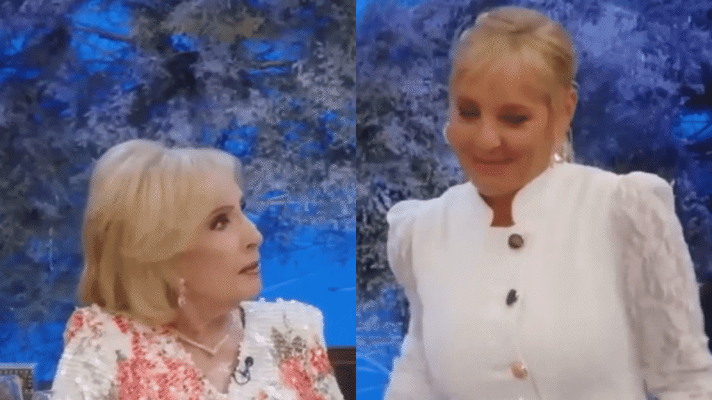 Mirtha Legrand frenó en seco a Jimena Monteverde por el menú de eltrece: "Yo no repito"