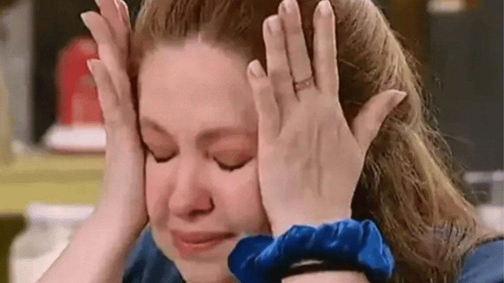 Andrea del Boca se golpeó en Gran Hermano y cortaron la transmisión en vivo