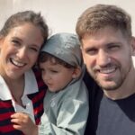 Barbie Vélez y Lucas Rodríguez no pudieron frenar la acción de su hijo Salvador en el living