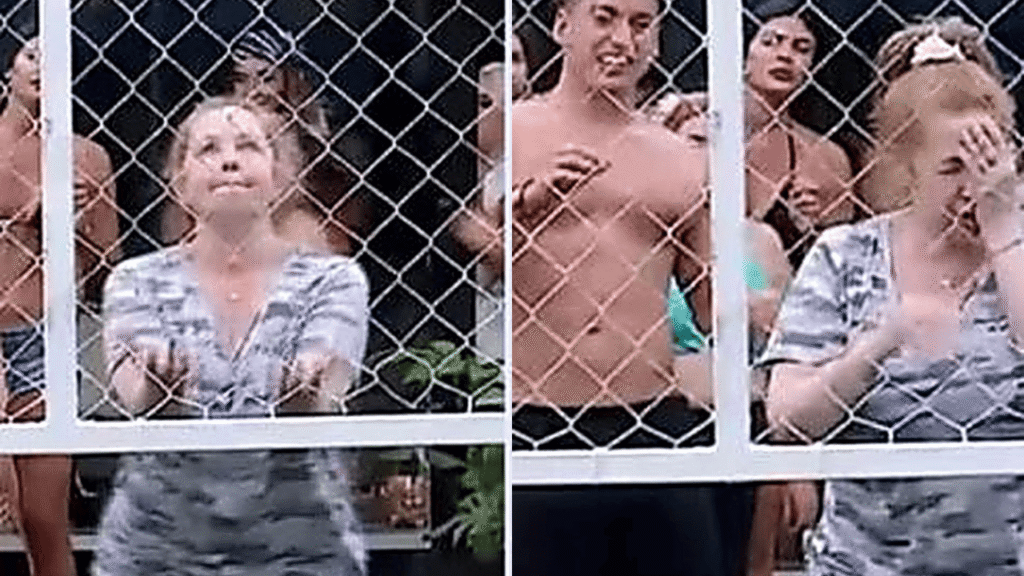 Andrea del Boca tuvo un golpe en la casa y el grito previo al corte no pasó desapercibido