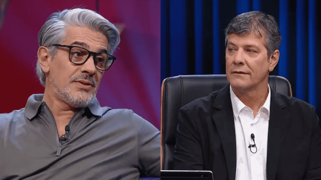 El reclamo de Pablo Echarri a Mario Pergolini cuando vio la parodia de Cristina en el estudio "Bien gorilón tu video"