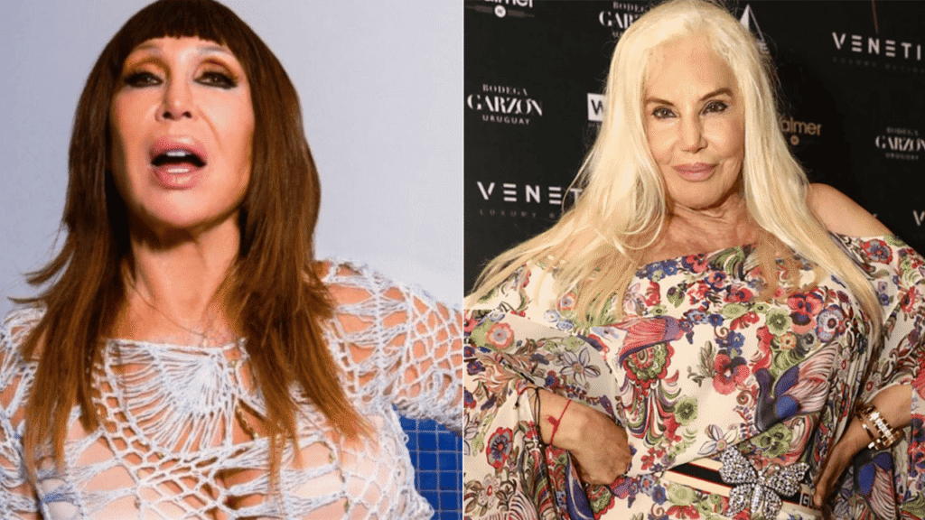 Moria Casán no tuvo piedad con los zapatos de Susana Giménez y los mandó directo a Esperando la Carroza