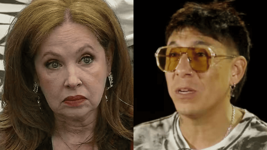 El festejo de Andrea del Boca desde el living tras la salida de Brian Sarmiento de Gran Hermano