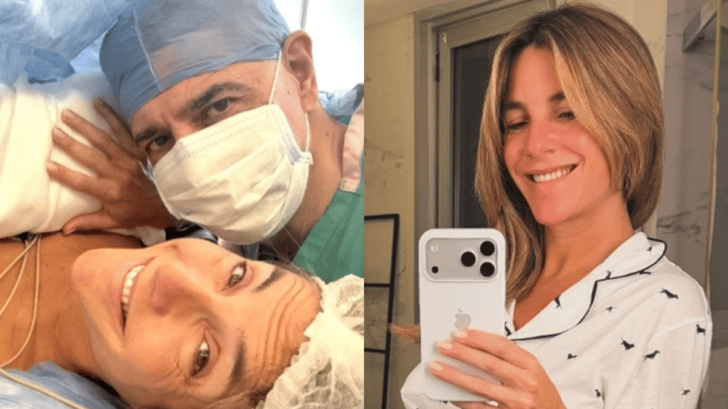 Nació Vito, el hijo de María Belén Ludueña y Jorge Macri: la imagen desde el sanatorio