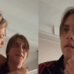 "Parece una comedia": el desconcierto de Valentino López ante el llanto de Wanda Nara volvió a hacerse viral