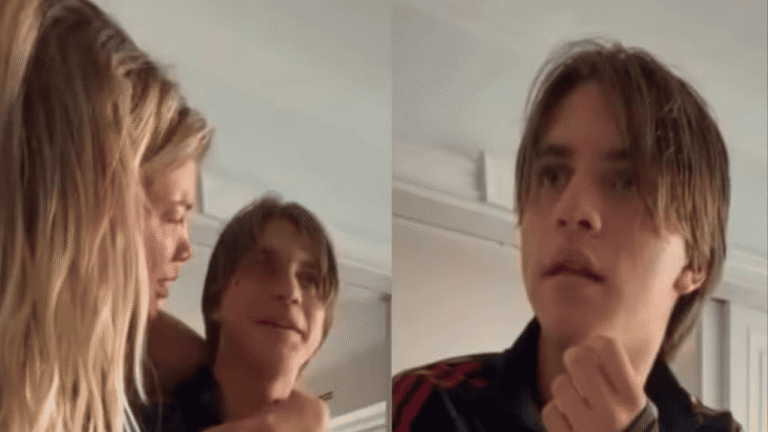 "Parece una comedia": el desconcierto de Valentino López ante el llanto de Wanda Nara volvió a hacerse viral