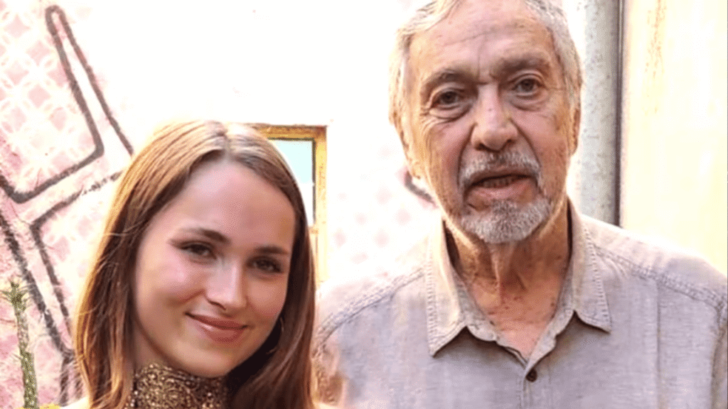 La nieta de Luis Brandoni habló en el entierro y dejó una sincera reflexión sobre el vínculo que sostenía con su abuelo