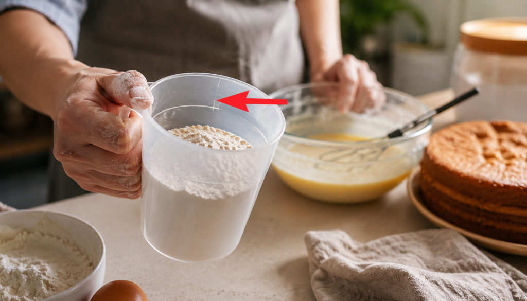 La muesca secreta en las tazas medidoras que nadie mira al cocinar