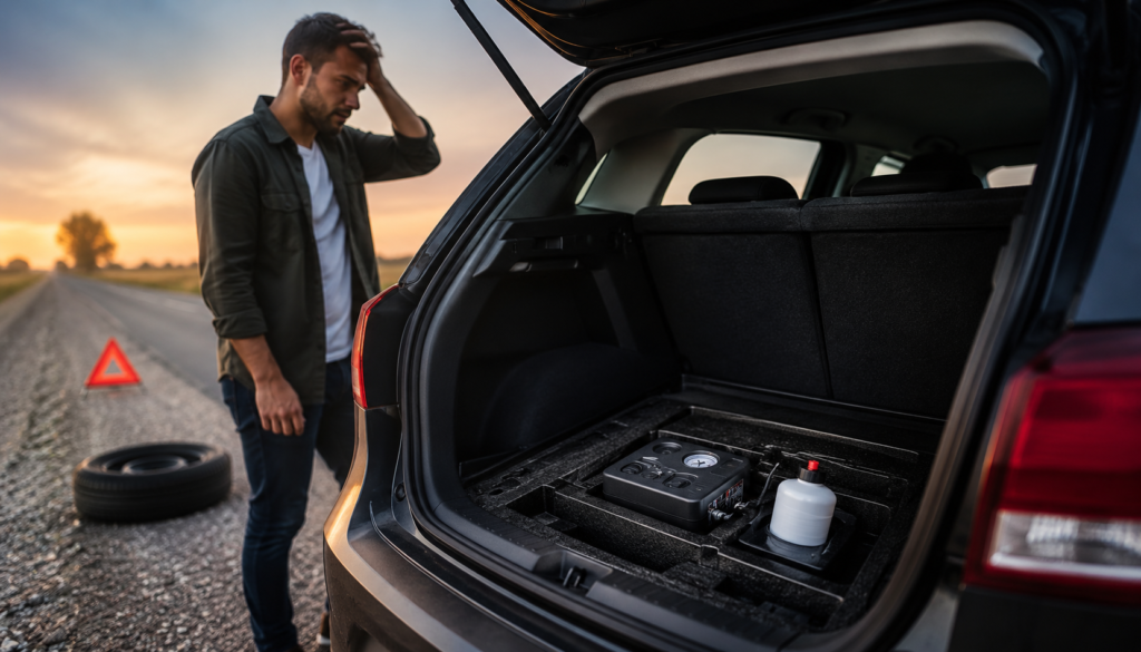 Por qué los autos nuevos ya no traen rueda de auxilio y qué pasa si pinchás en ruta