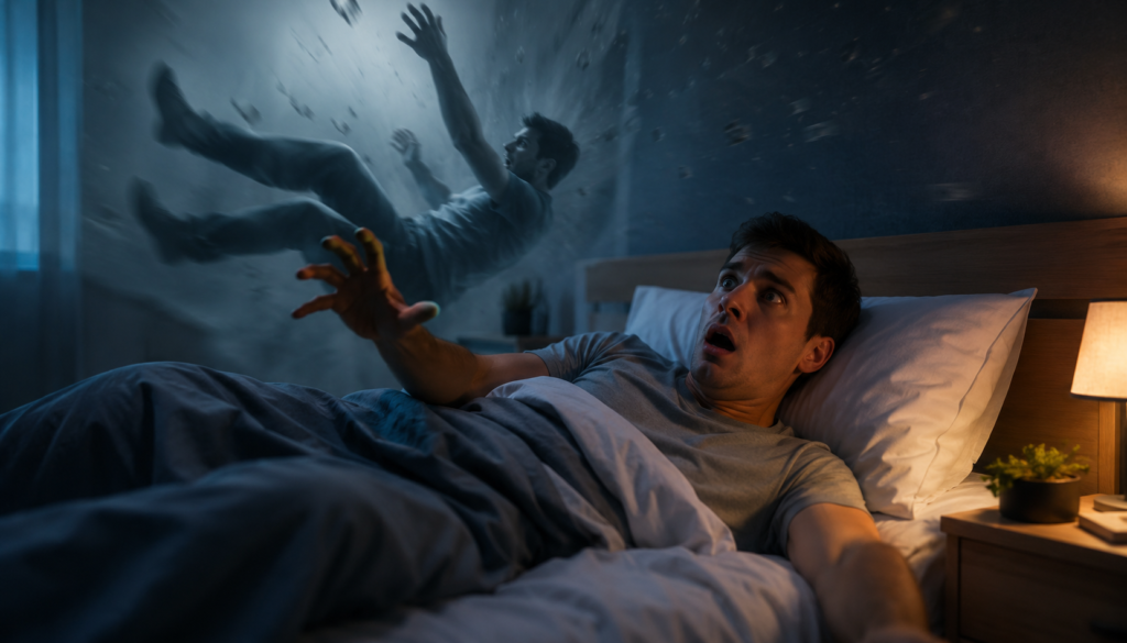 Por qué sentís que te caés al vacío cuando te estás quedando dormido: la explicación científica