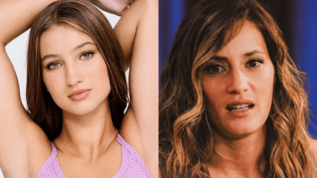 La foto que publicó Allegra Cubero para mostrar cómo se llevan Indiana y Mica Viciconte