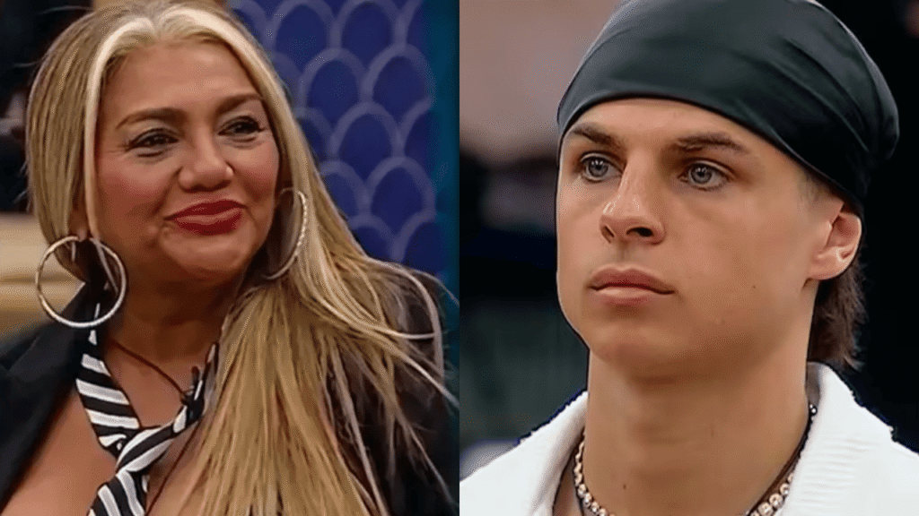 Zunino y La Bomba Tucumana muy pegados en la sobremesa de Gran Hermano: el video de la mano que se fue de lugar