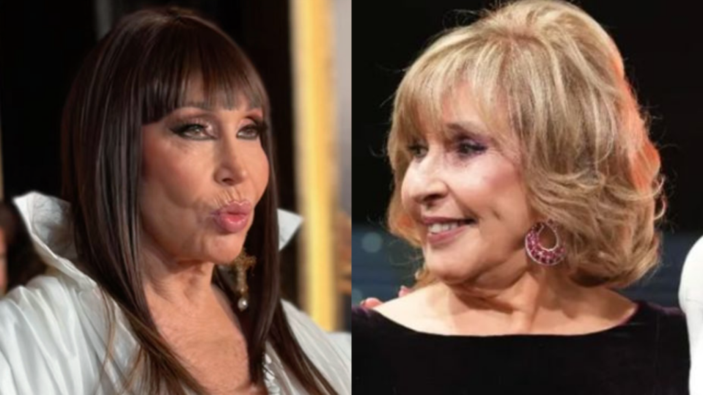 Del abrazo al "no la perdoné": la frase de Georgina Barbarossa tras cruzarse con Moria Casán en los Martín Fierro