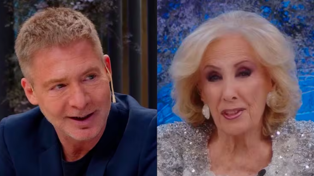 La incómoda pregunta que Mirtha Legrand le tiró a Adrián Suar en vivo por estar demasiado cariñoso