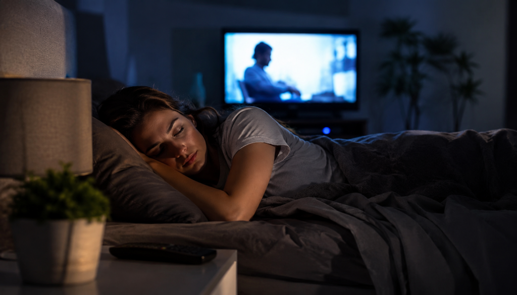 Harvard explica qué pasa en tu cerebro cuando dormís con la televisión encendida
