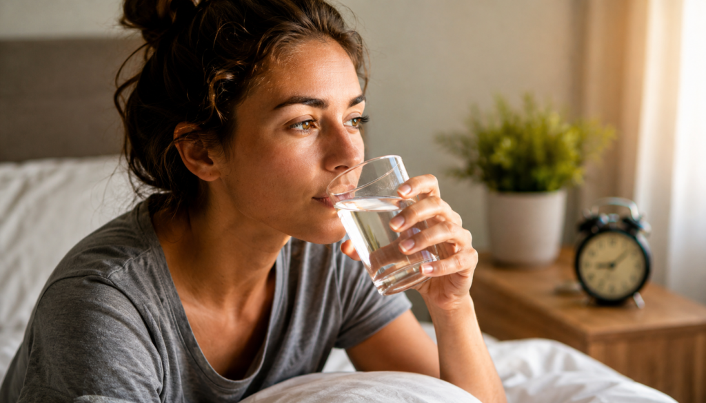 Tomar agua apenas te levantás: qué le pasa realmente a tu cuerpo, según la ciencia