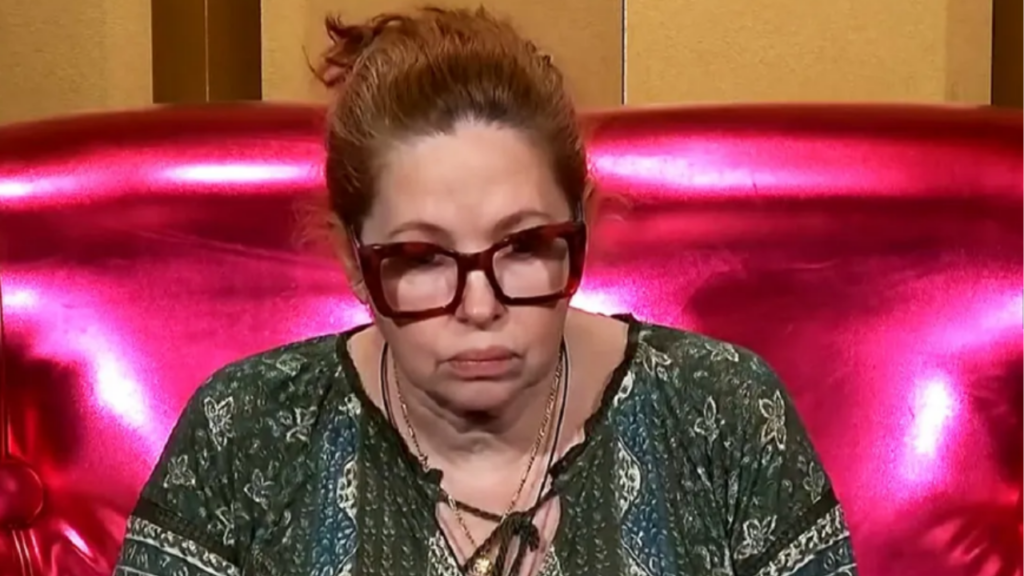 Andrea del Boca apuntó contra una compañera y la responsabilizó por su internación