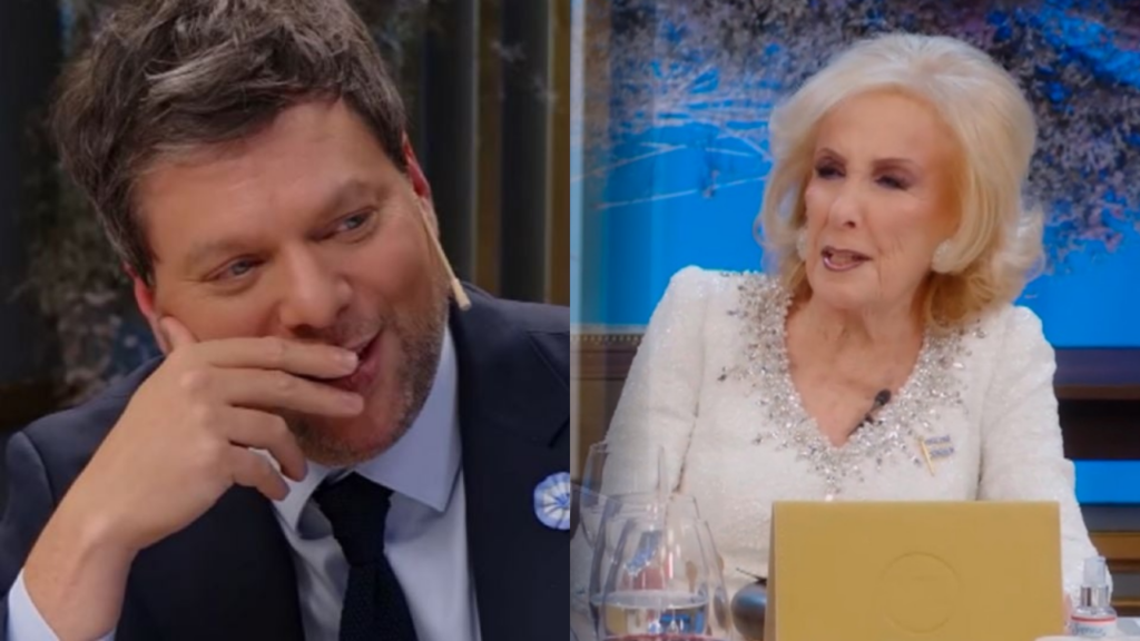 La emotiva comparación de Guido Kaczka que hizo emocionar a Mirtha Legrand