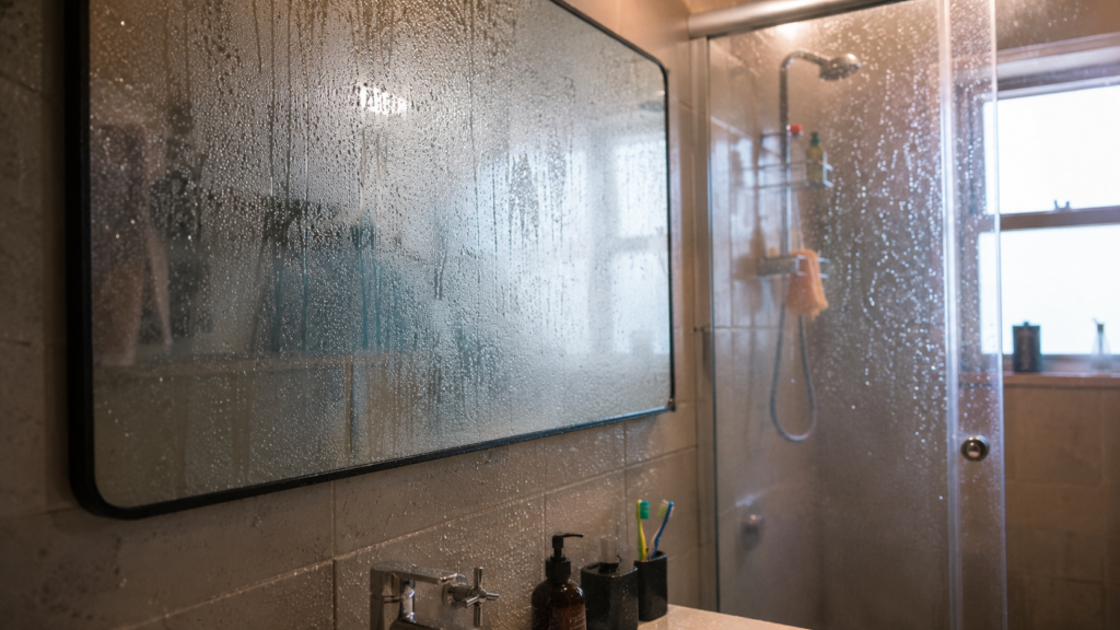 Por qué se junta humedad en el baño en invierno y cómo evitarla de forma simple